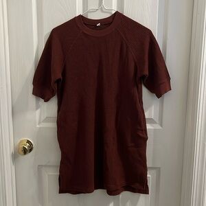 Kids Uniqlo waffleknit dress